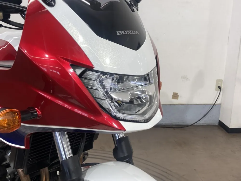 Honda CB400SB 2015, white / red / blue, фото 12