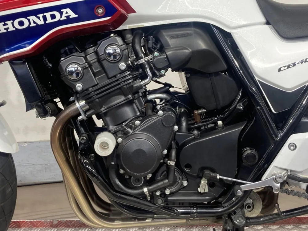 Honda CB400SB 2015, white / red / blue, фото 17