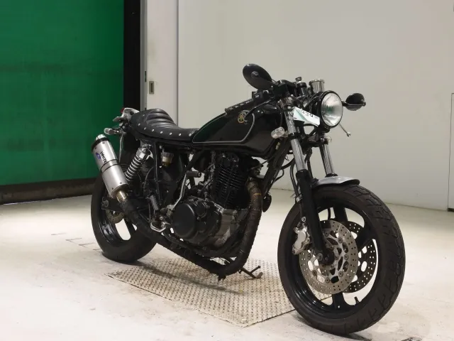 Yamaha SR400 1992, чёрный, фото 3