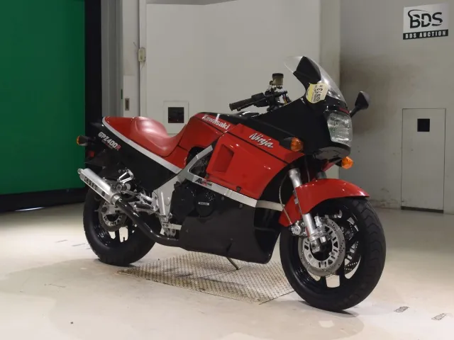 Kawasaki FX400R 1986, red | black, фото 3
