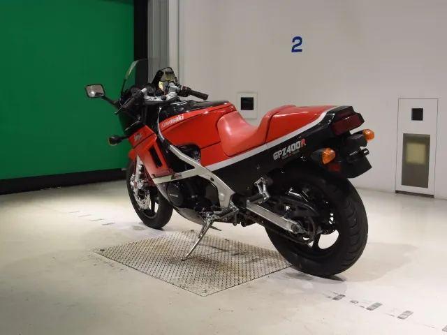 Kawasaki FX400R 1986, red | black, фото 6