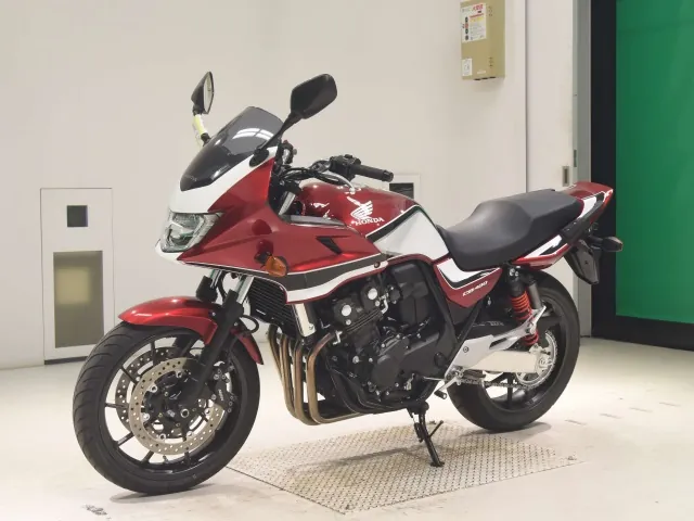 Honda CB400SB 2022, white | red | black, фото 4