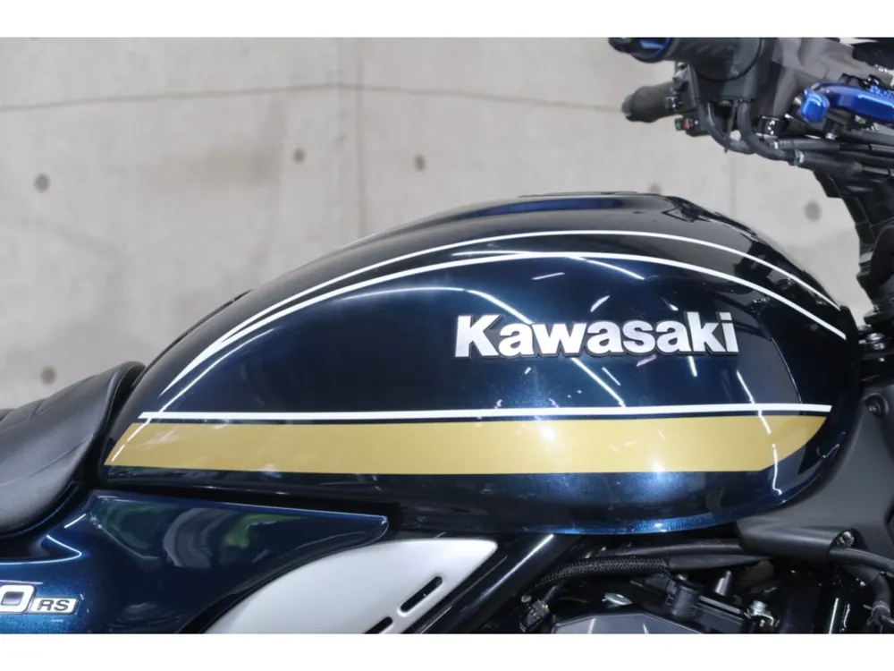 Kawasaki Z900RS 2022, navy blue, фото 11