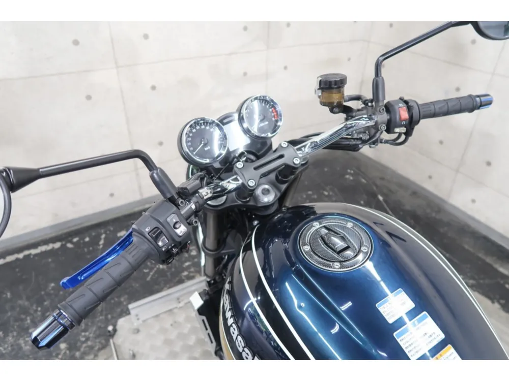 Kawasaki Z900RS 2022, navy blue, фото 7