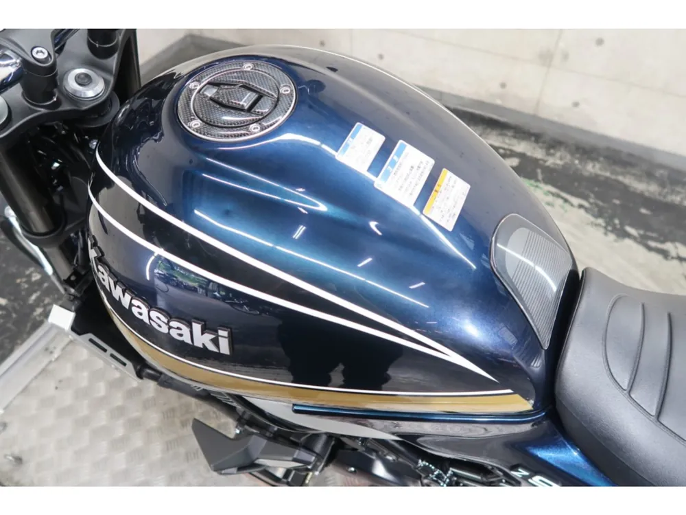 Kawasaki Z900RS 2022, navy blue, фото 10