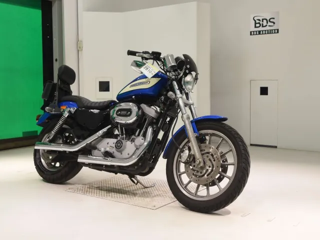 Harley-Davidson XL1200R 2004, white | blue, фото 3