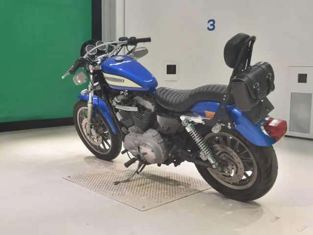 Harley-Davidson XL1200R 2004, white | blue, фото 6