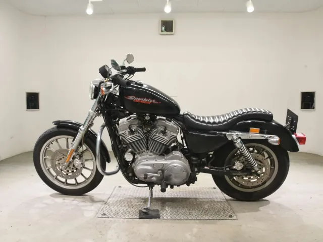 Harley-Davidson XL883 2003, чёрный, фото 2