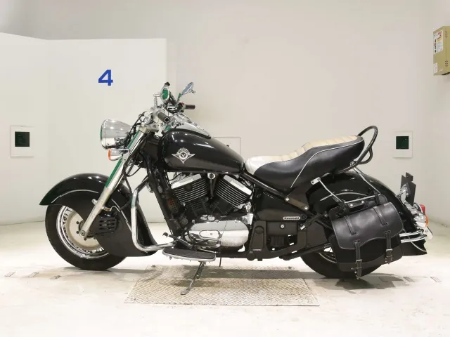 Kawasaki Vulcan 400 Drifter 2003, чёрный, фото 2