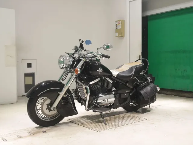 Kawasaki Vulcan 400 Drifter 2003, чёрный, фото 4