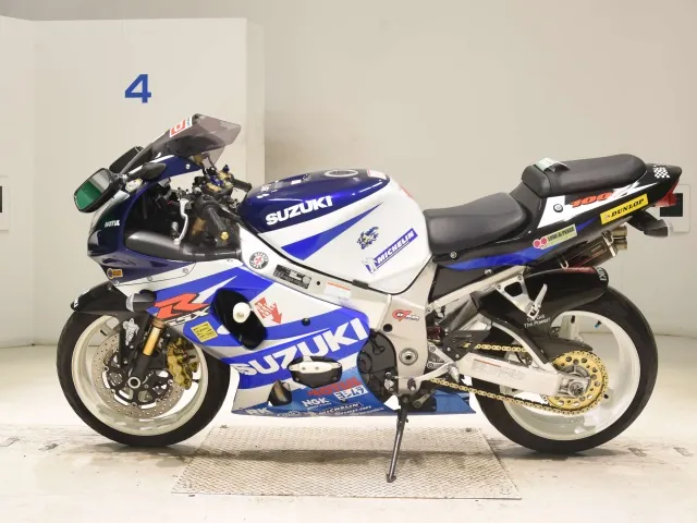Suzuki GSX-R1000 2002, white | blue, фото 2