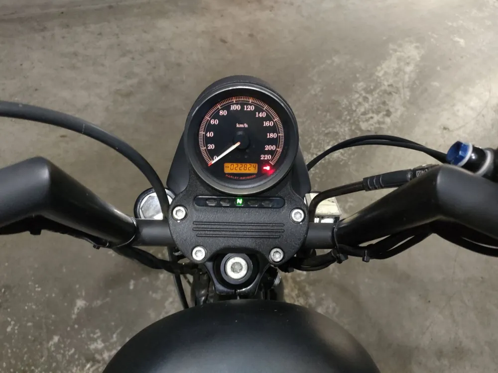 Harley-Davidson XL883N 2011, чёрный, фото 5