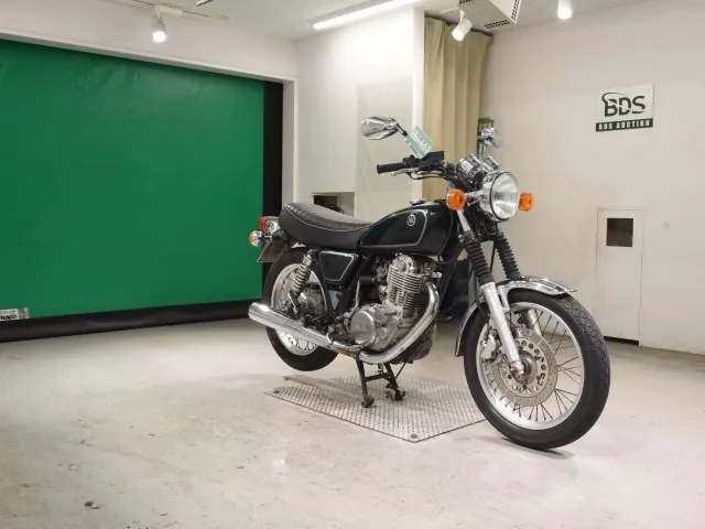 Yamaha SR400 2004, зелёный, фото 3