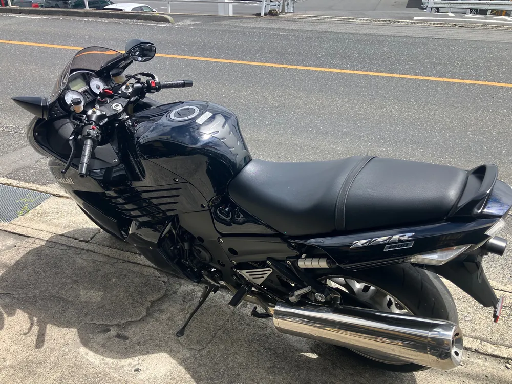 Kawasaki ZZR1400 2009, чёрный, фото 4
