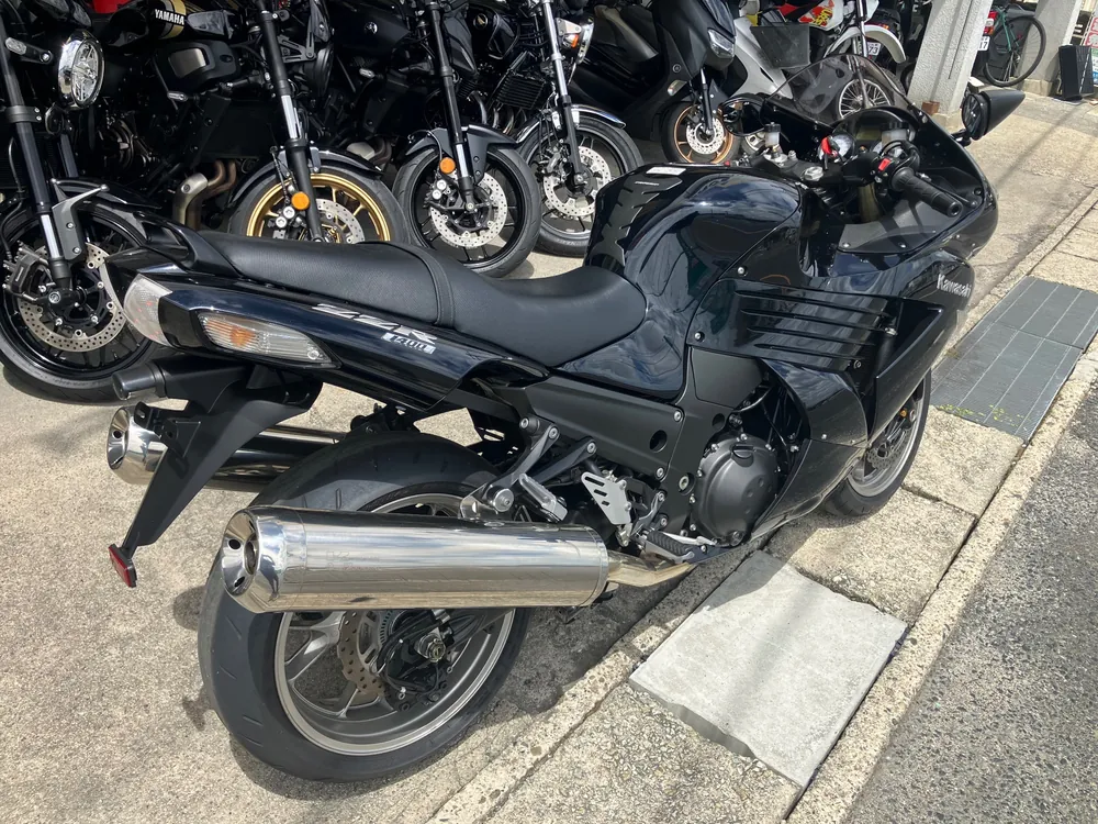Kawasaki ZZR1400 2009, чёрный, фото 5