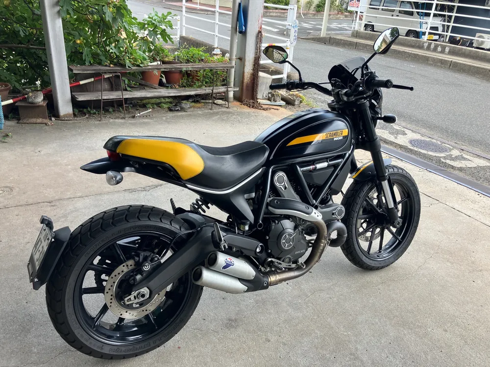 Ducati Scrambler Icon 2015, чёрный, фото 2