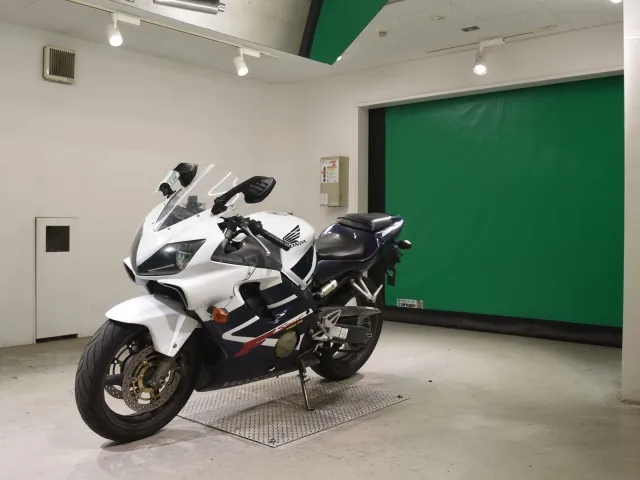 Honda CBR600F 2002, white | navy blue, фото 4