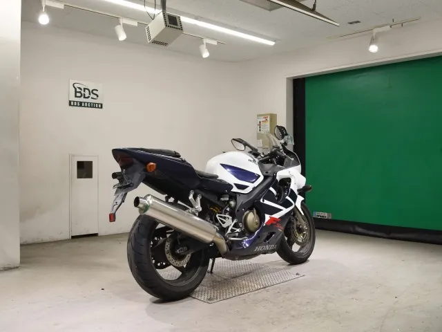 Honda CBR600F 2002, white | navy blue, фото 5