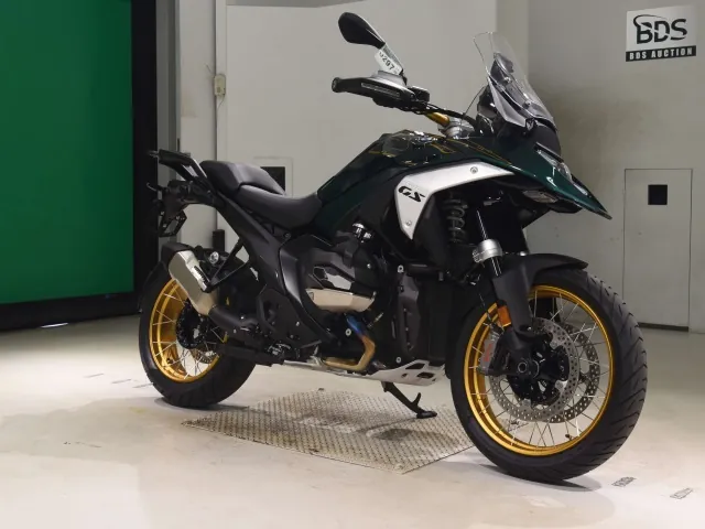 BMW R1300GS 2024, зелёный, фото 3