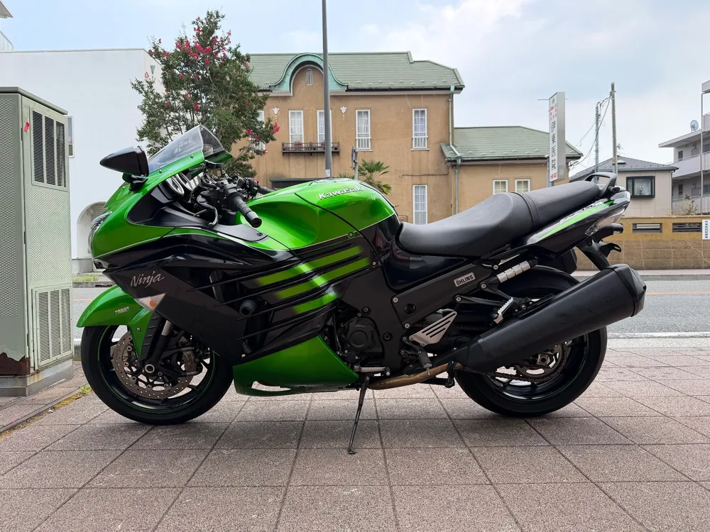 Kawasaki Zx-14R 2016, green / black, фото 2