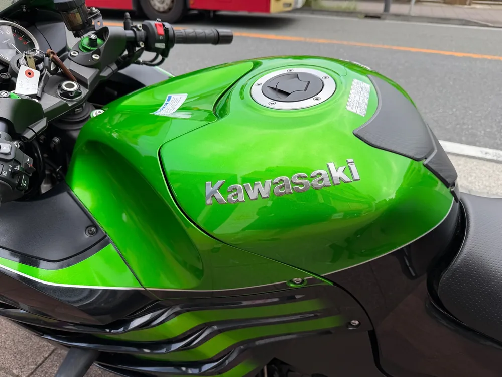 Kawasaki Zx-14R 2016, green / black, фото 5