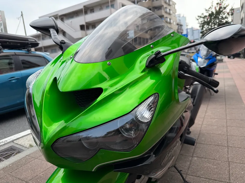 Kawasaki Zx-14R 2016, green / black, фото 7