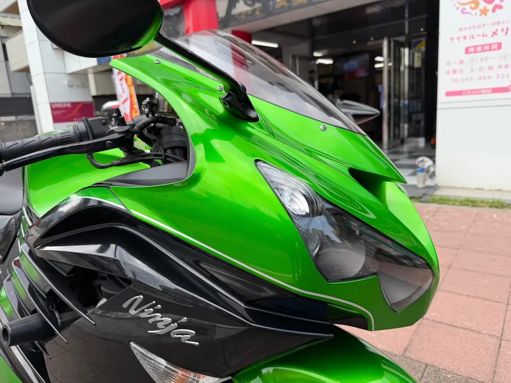 Kawasaki Zx-14R 2016, green / black, фото 8