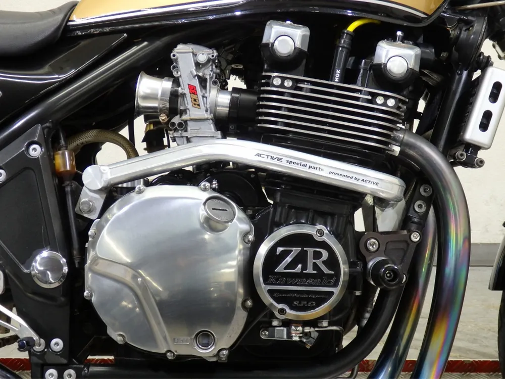 Kawasaki ZRX1100 2004, black / light brown, фото 19