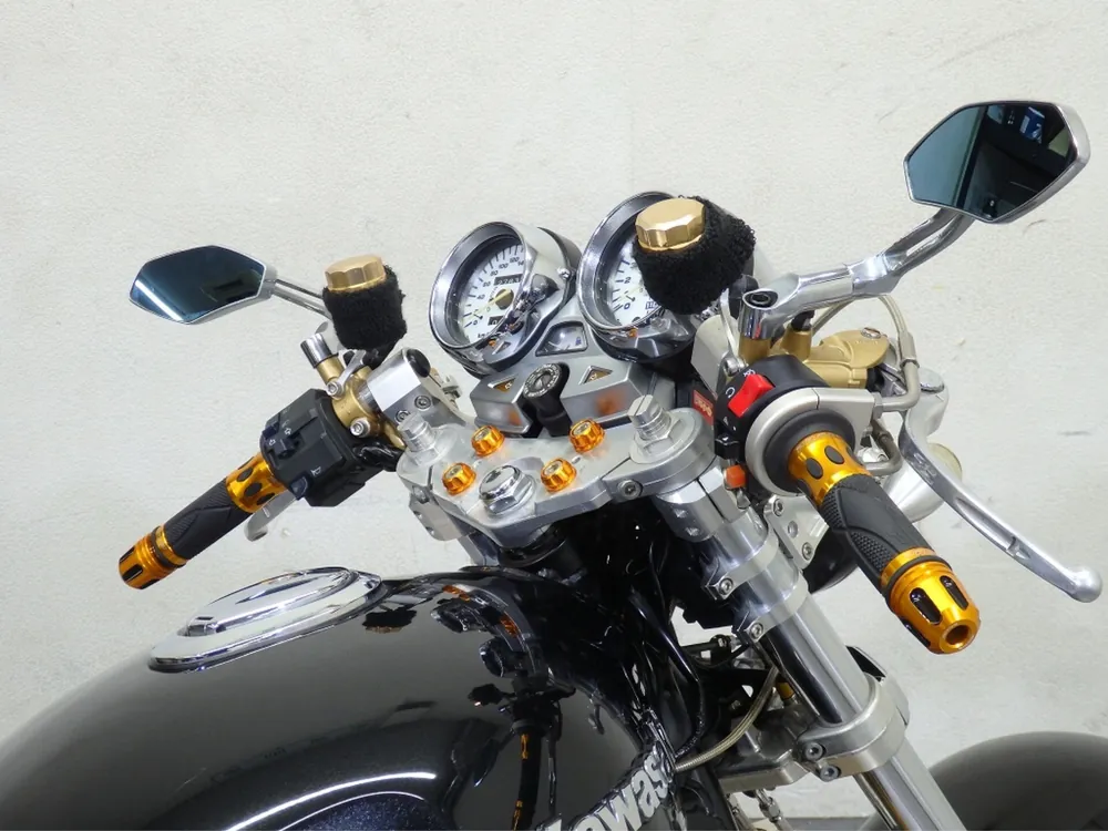 Kawasaki ZRX1100 2004, black / light brown, фото 9