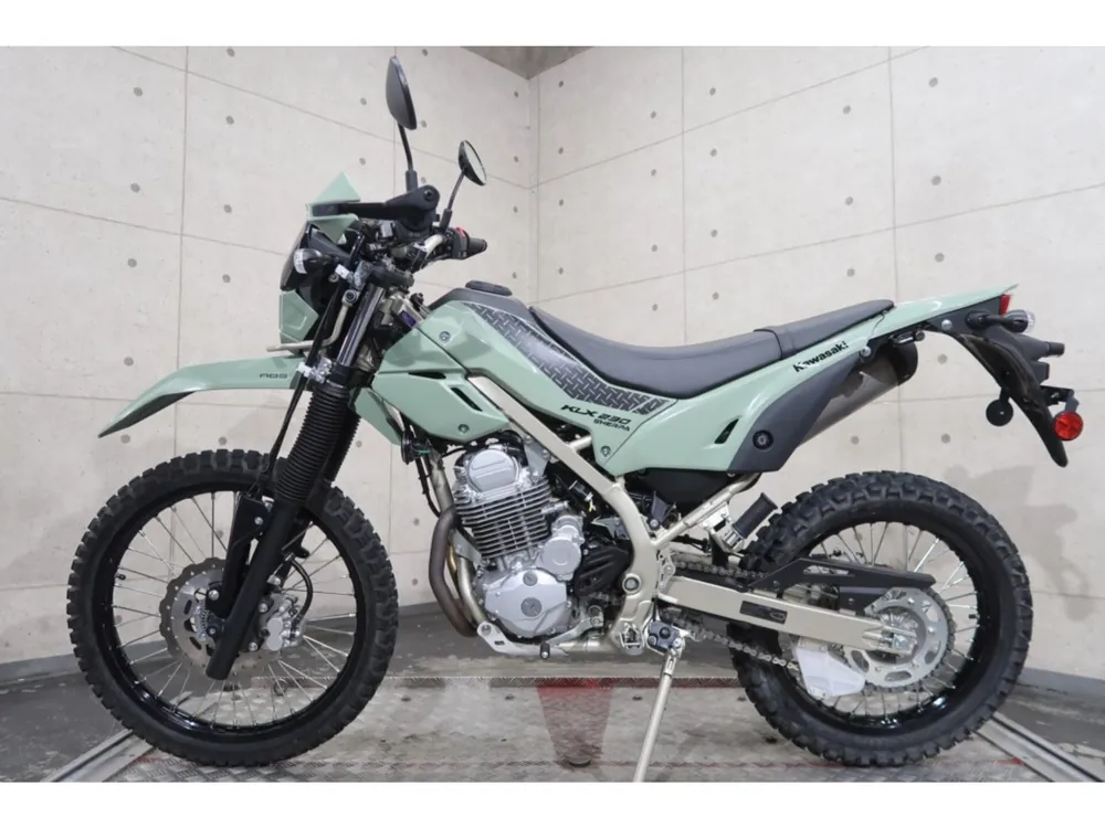 Kawasaki KLX230 Sherpa, black/green, фото 8