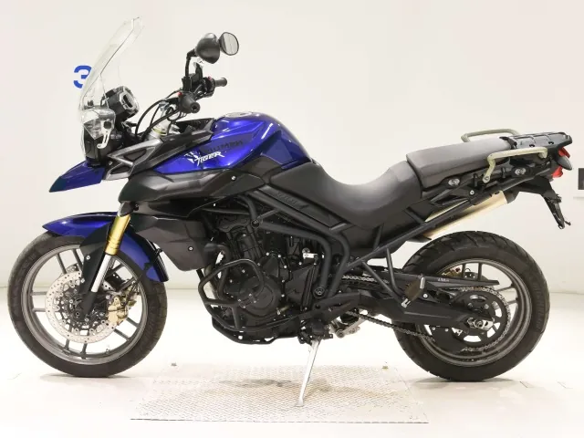 Triumph Tiger 800 2014, синий, фото 2