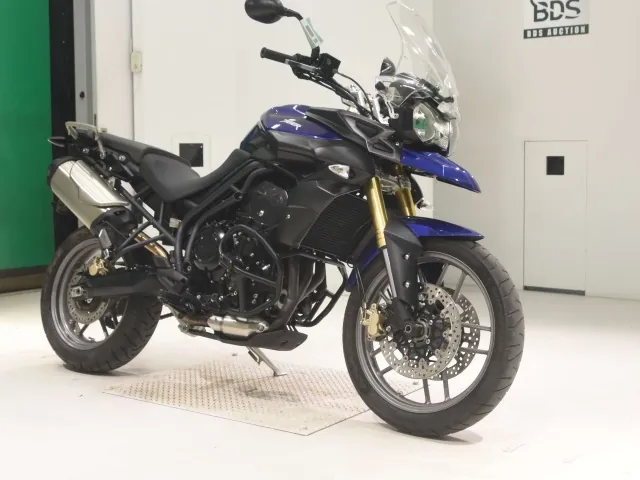 Triumph Tiger 800 2014, синий, фото 3