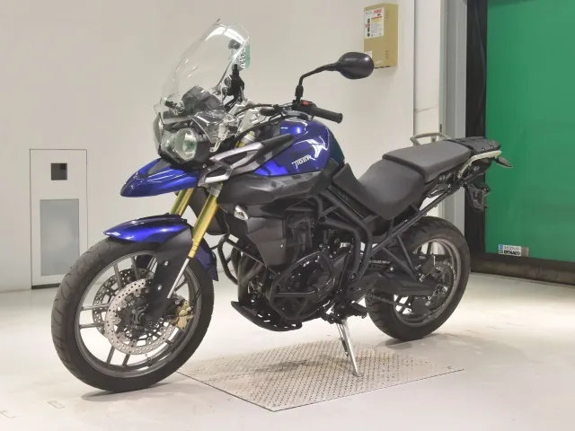 Triumph Tiger 800 2014, синий, фото 4
