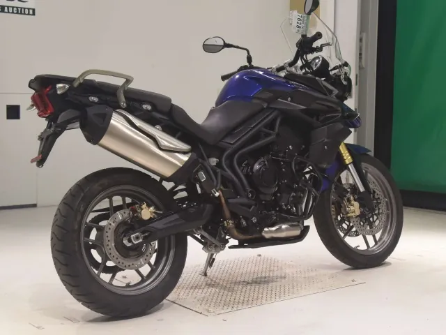 Triumph Tiger 800 2014, синий, фото 5
