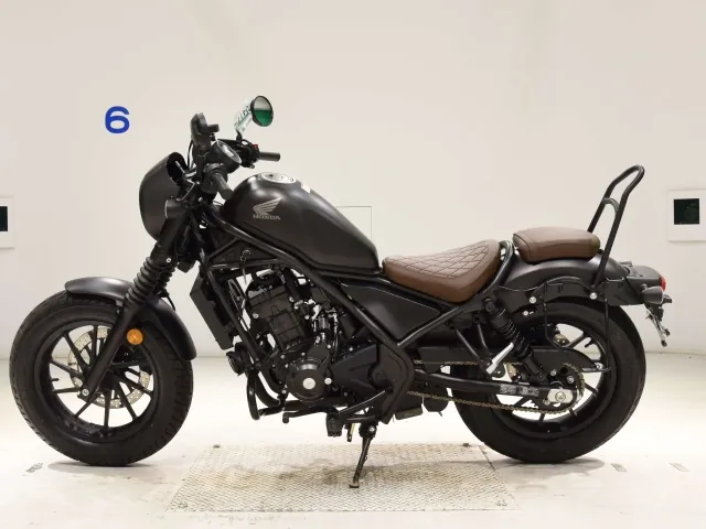 Honda Rebel 250, matt black, фото 2
