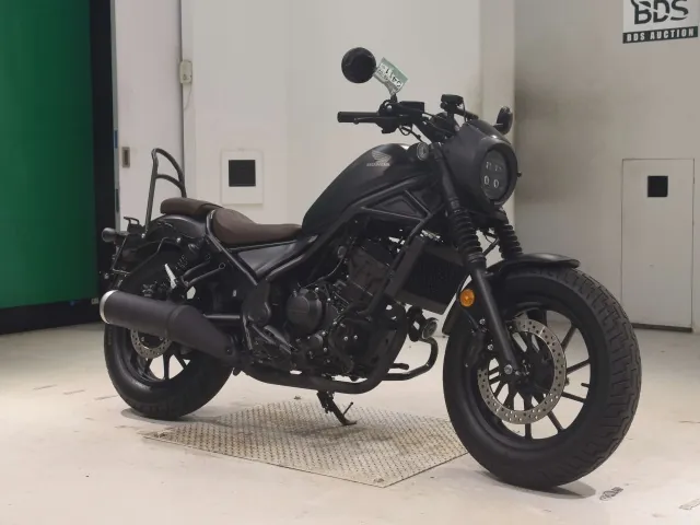 Honda Rebel 250, matt black, фото 3