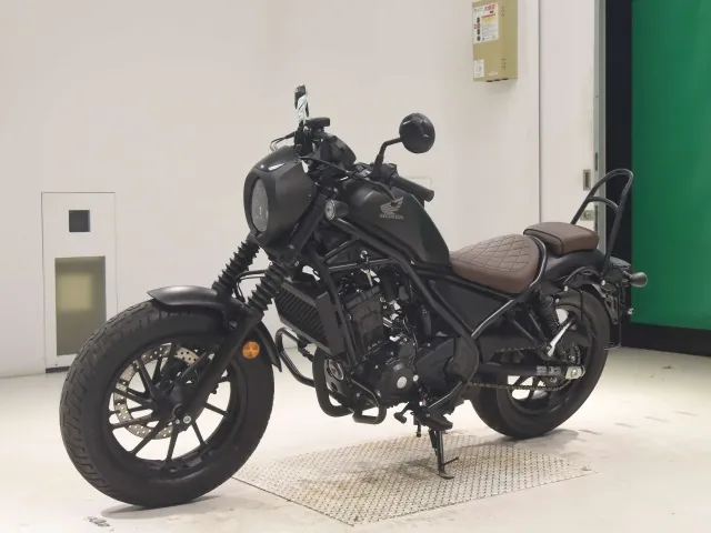 Honda Rebel 250, matt black, фото 4