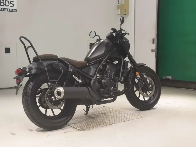 Honda Rebel 250, matt black, фото 5
