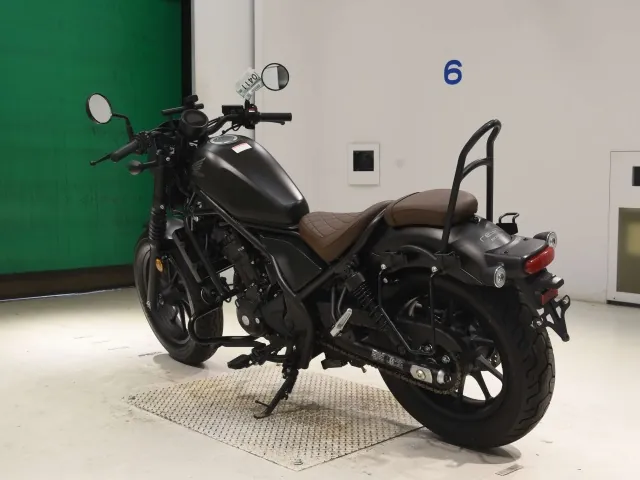 Honda Rebel 250, matt black, фото 6