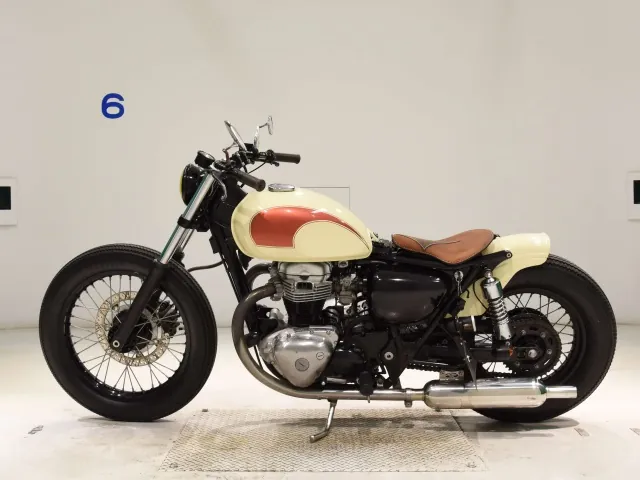 Kawasaki W400, бежевый, фото 2