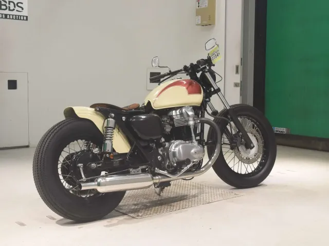 Kawasaki W400, бежевый, фото 5