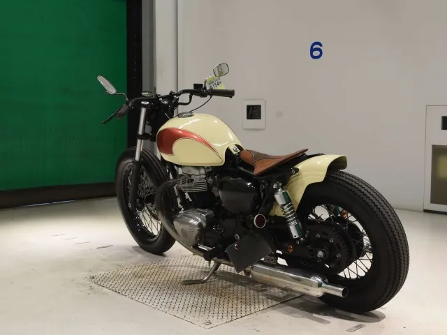 Kawasaki W400, бежевый, фото 6