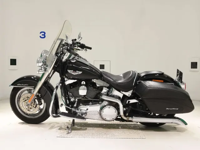 Harley-Davidson FLSTN1580 2008, чёрный, фото 2