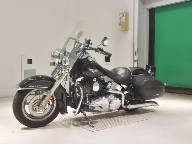 Harley-Davidson FLSTN1580 2008, чёрный, фото 4