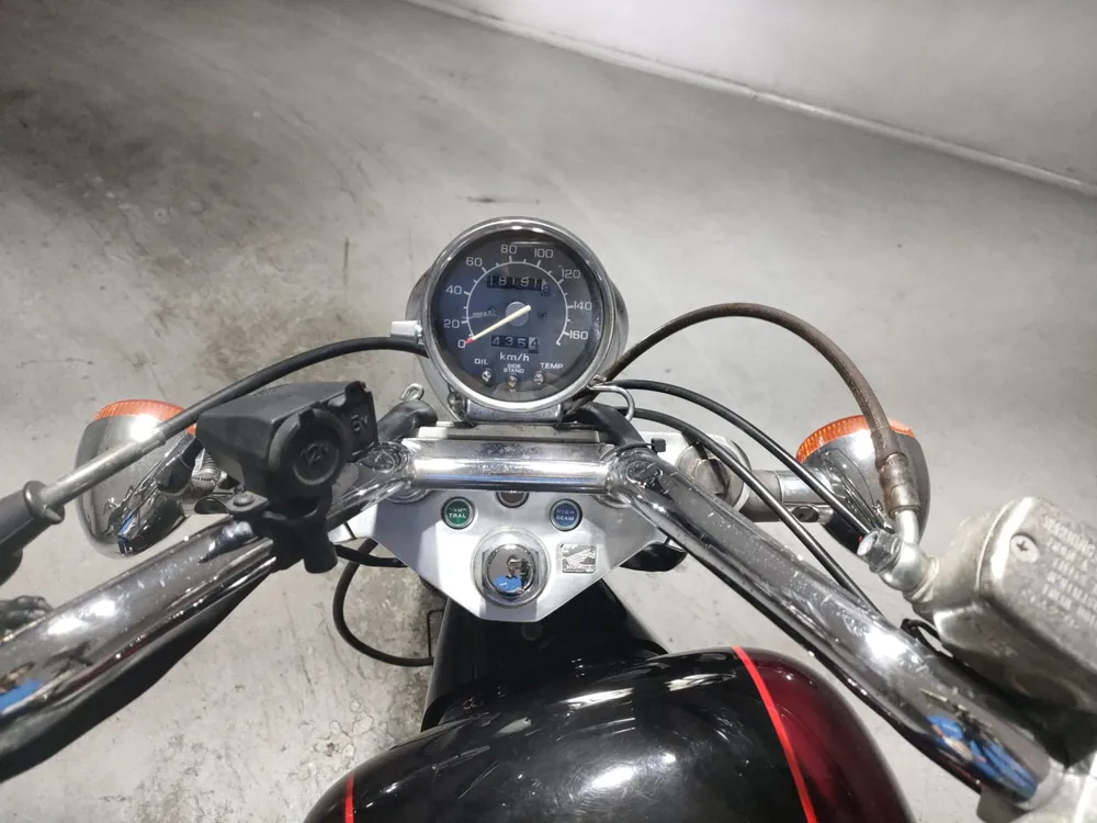 Honda Steed 400 1992, black/red, фото 5