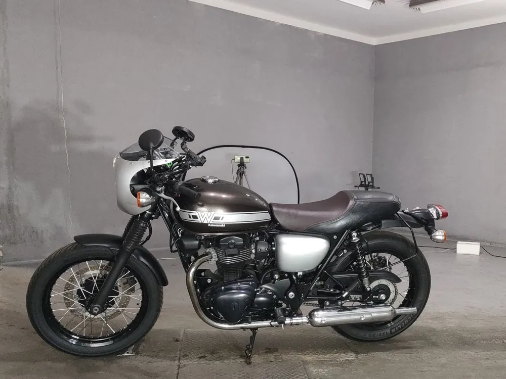 Kawasaki W800-2 2021, белый, light brown, фото 2
