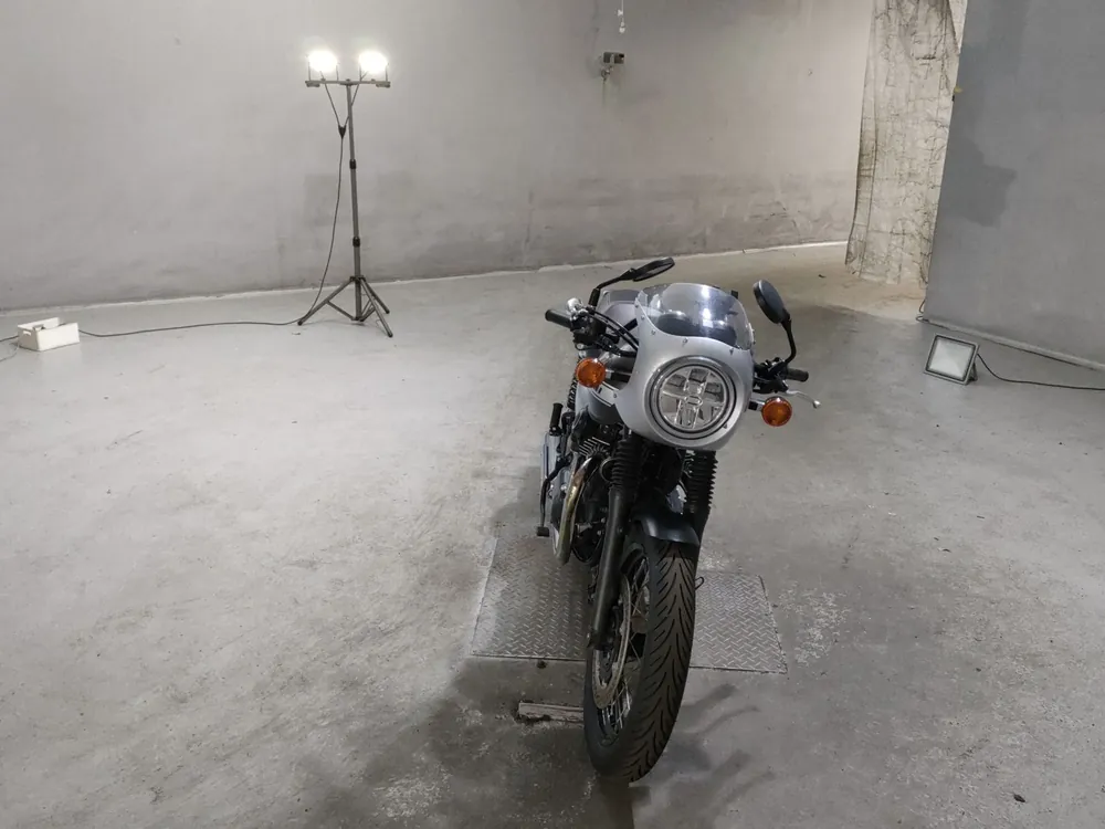 Kawasaki W800-2 2021, белый, light brown, фото 3