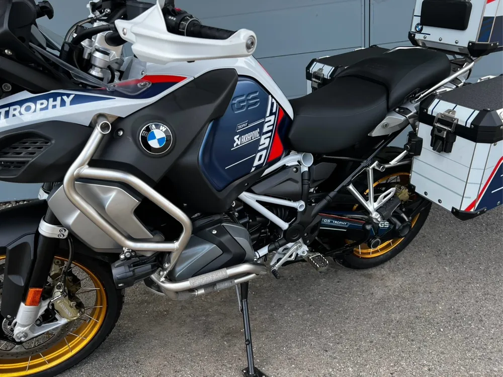 BMW R1250Gs 2023, white / blue, фото 10