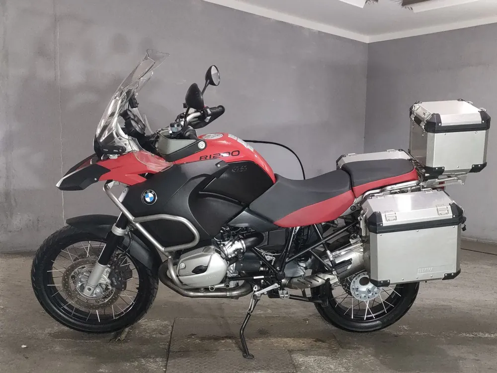 BMW R1200GS Adventure 2009, красный, фото 2