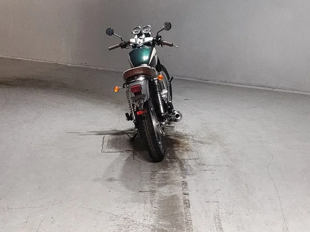 Honda CB400SS 2008, green / beige, фото 4